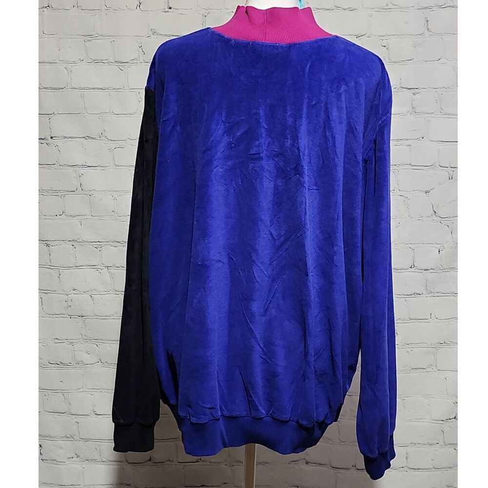 Alfred Dunner velour sweatshirt - Picture 3 of 9
